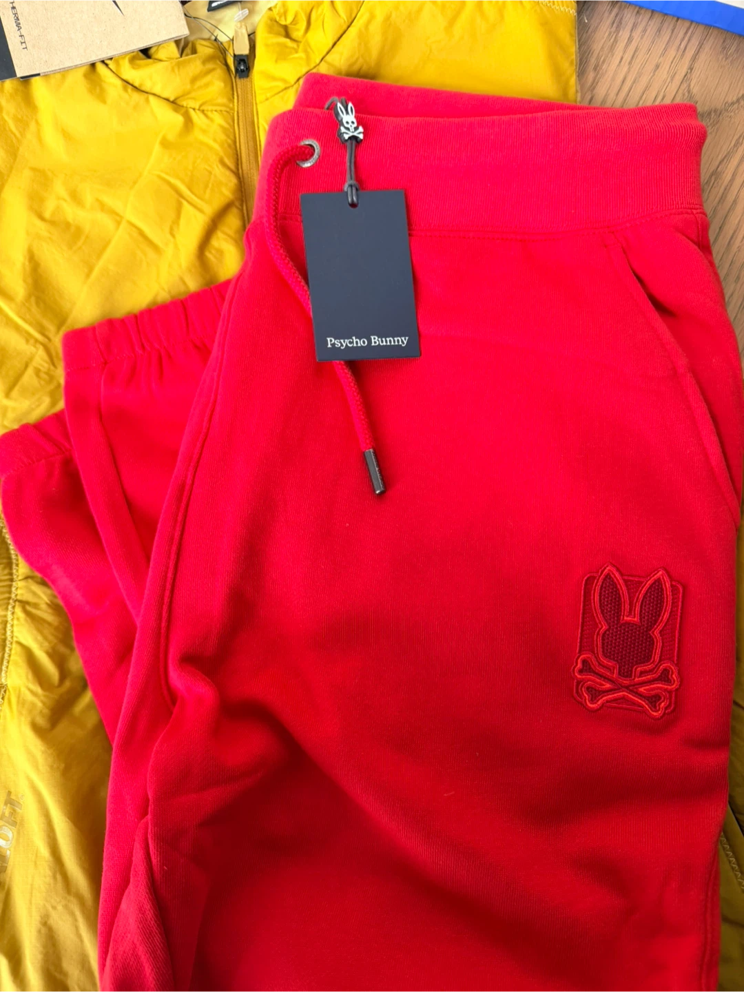 Psycho Bunny Red Sweatpants Size M