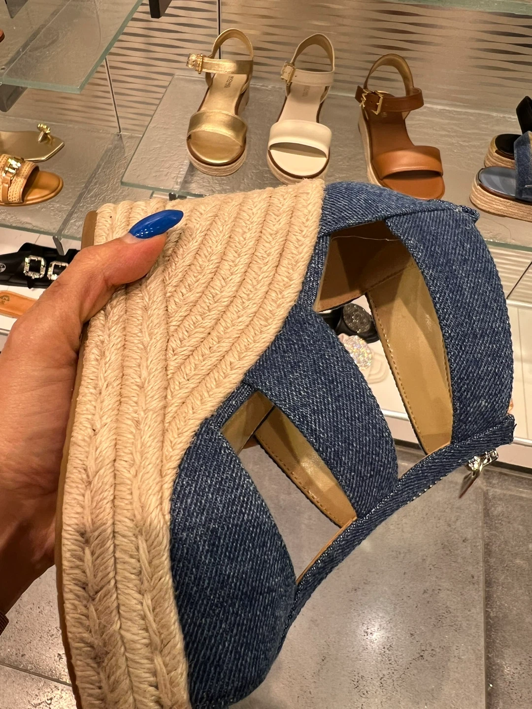 Michael Kors Etta Wedge Sandals