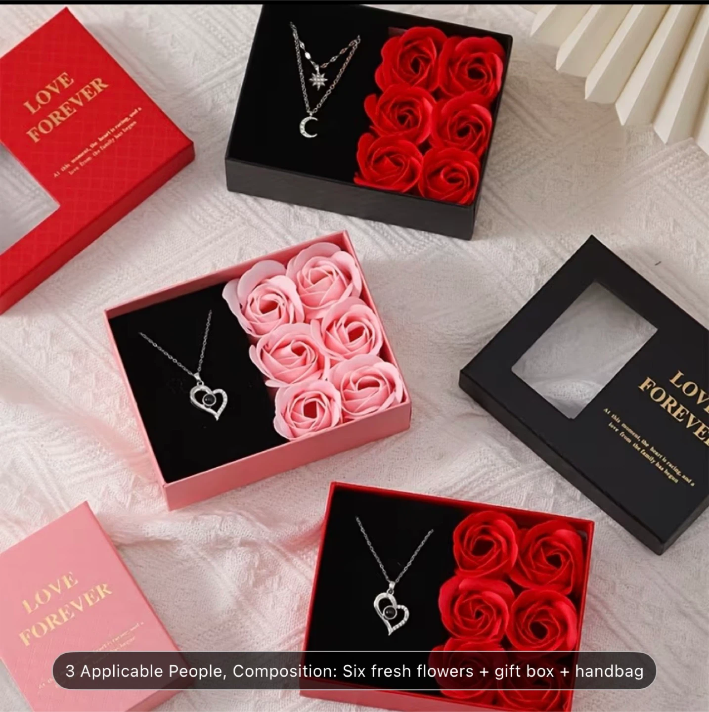 Love Forever Soap roses with  Flowers Gift Box - photo 3