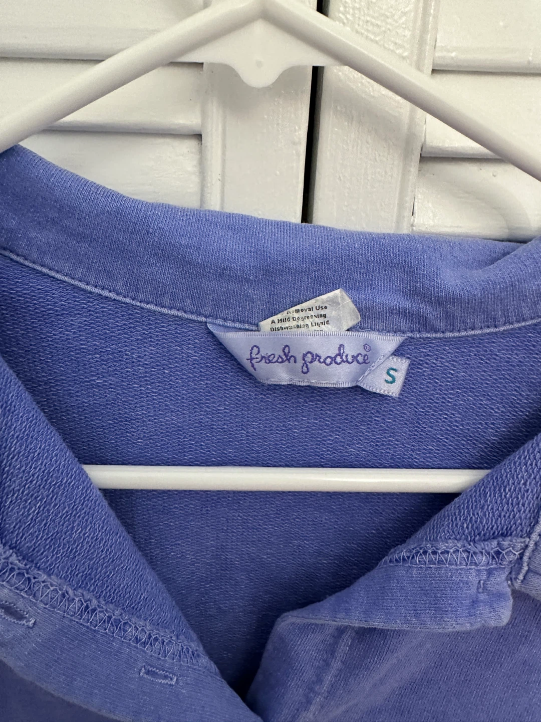 Fresh Produce Women's Button-Up Sweatshirt Size S - photo 3