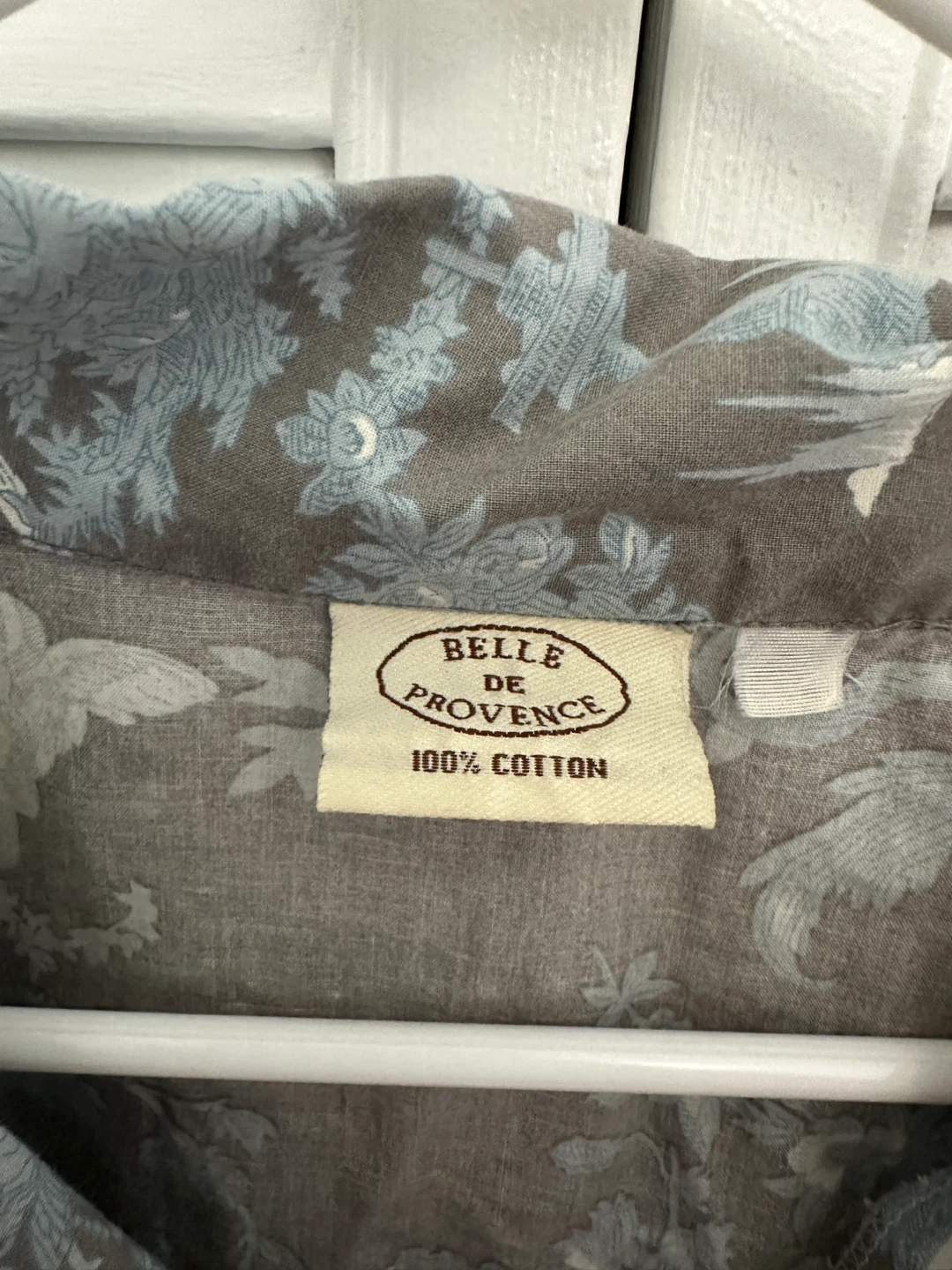 Belle de Provence 100% Cotton Pyjama Top - photo 2