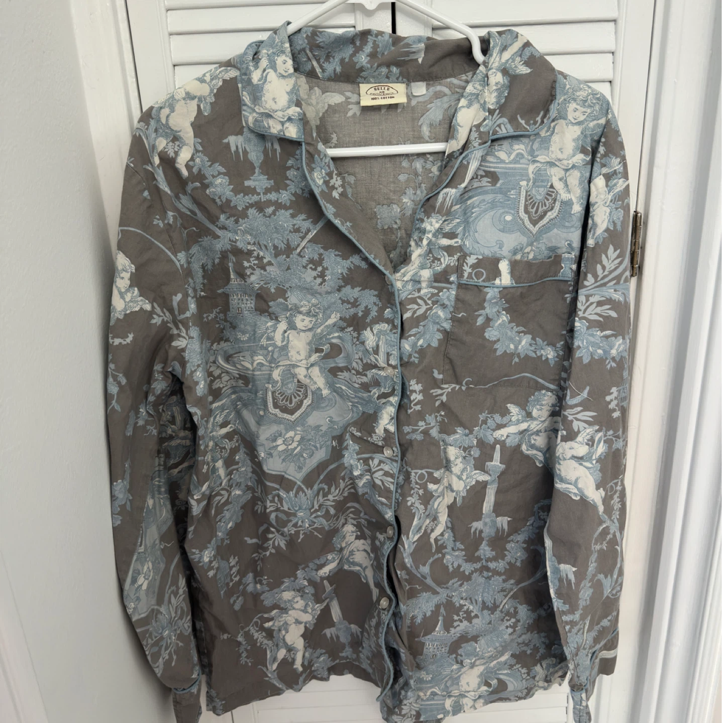 Belle de Provence 100% Cotton Pyjama Top