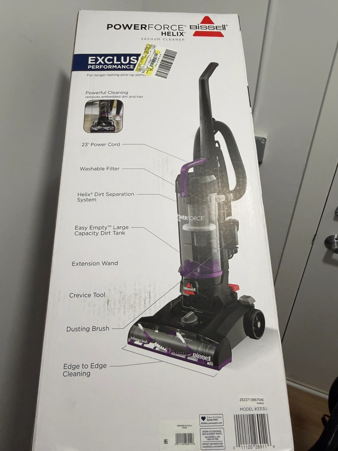 Bissell PowerForce Helix Vacuum Cleaner - Black/Purple - photo 3