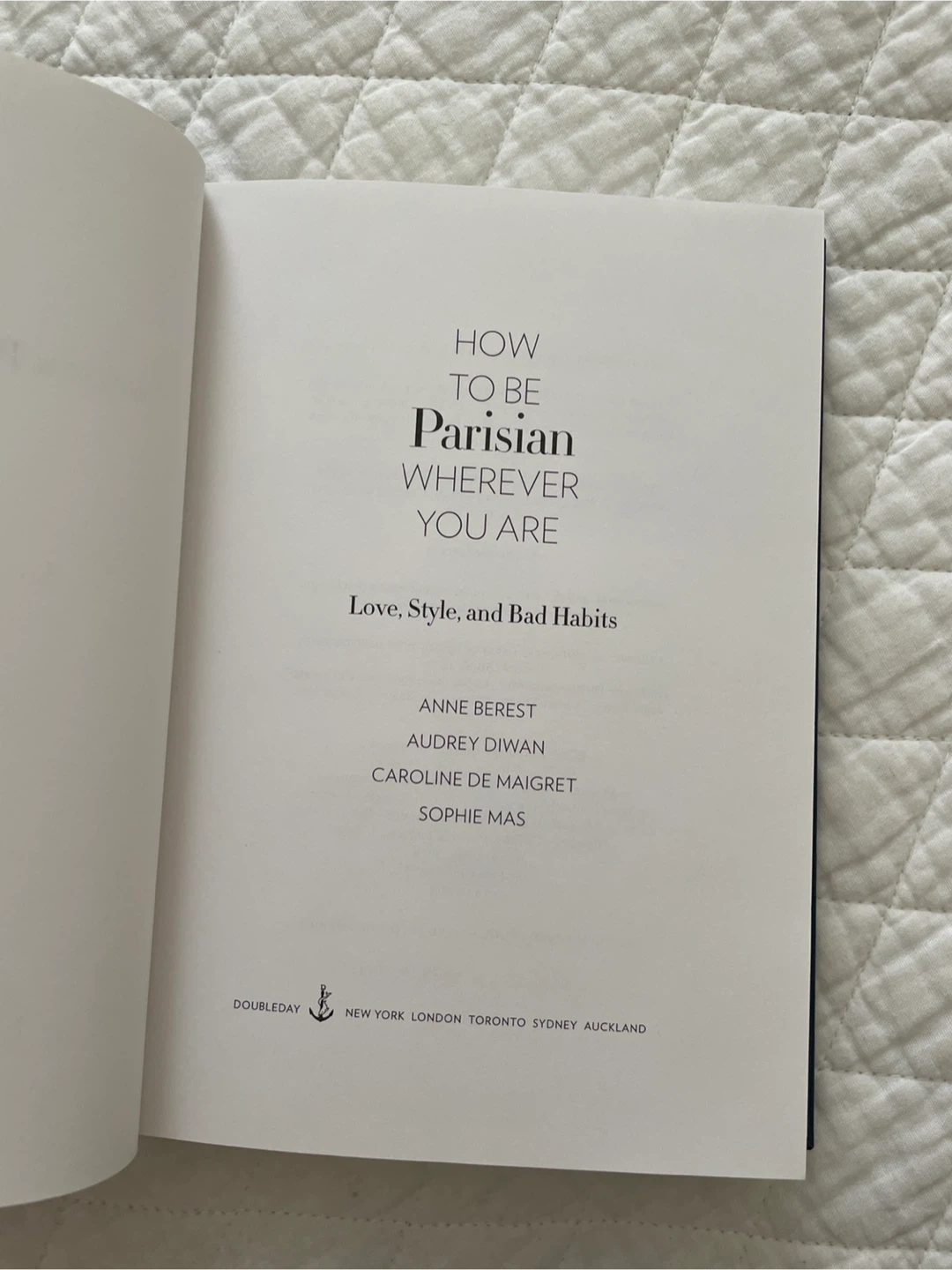 How to Be Parisian Wherever You Are Book - photo 4