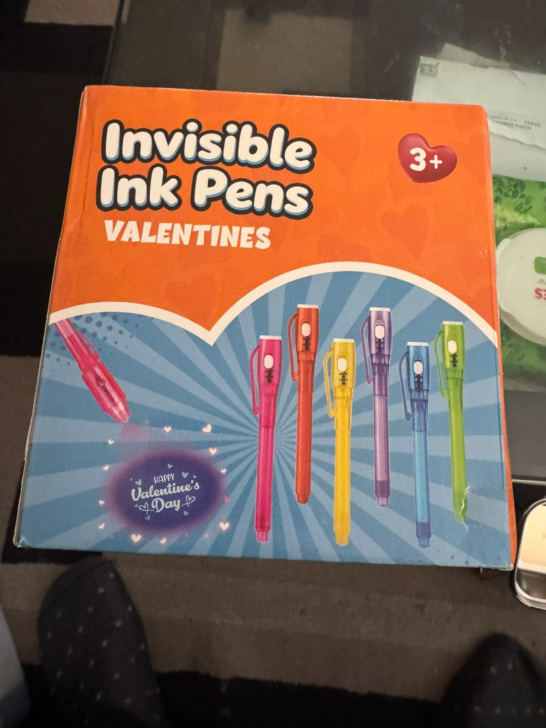 Invisible Ink Pens - Valentines Edition