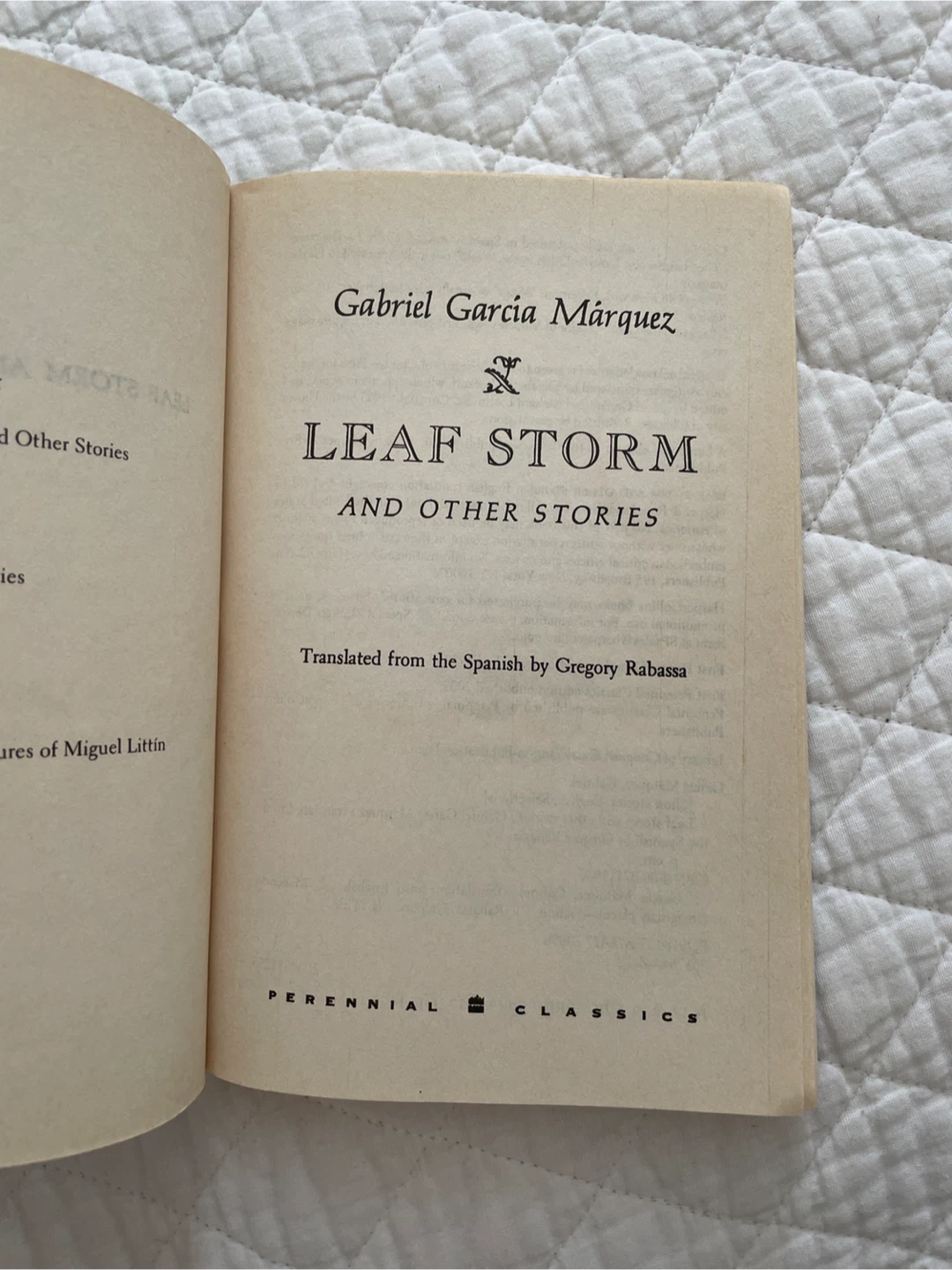 Leaf Storm and Other Stories by Gabriel García Marquez - photo 2