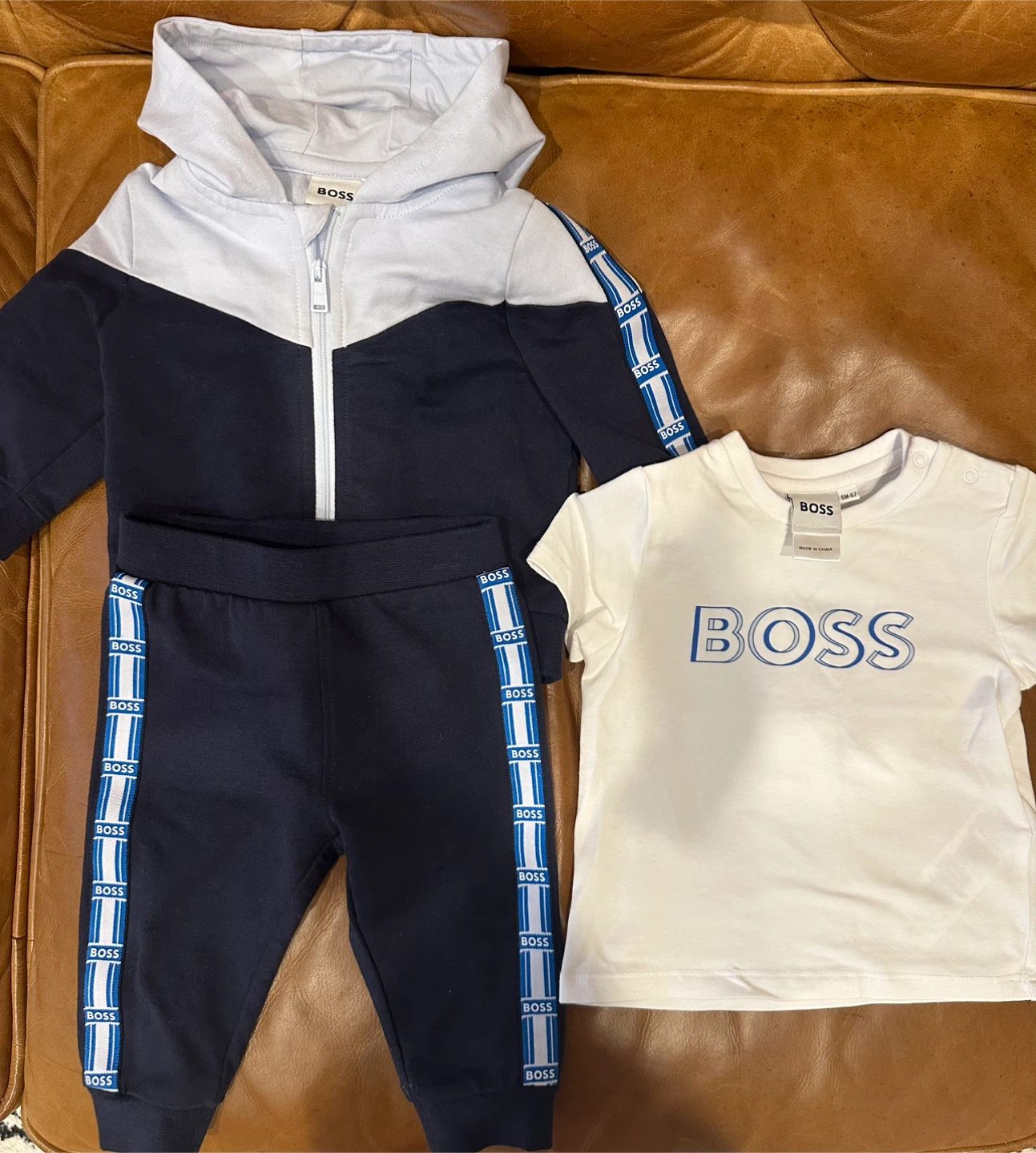 BOSS Baby Tracksuit and T-Shirt Set