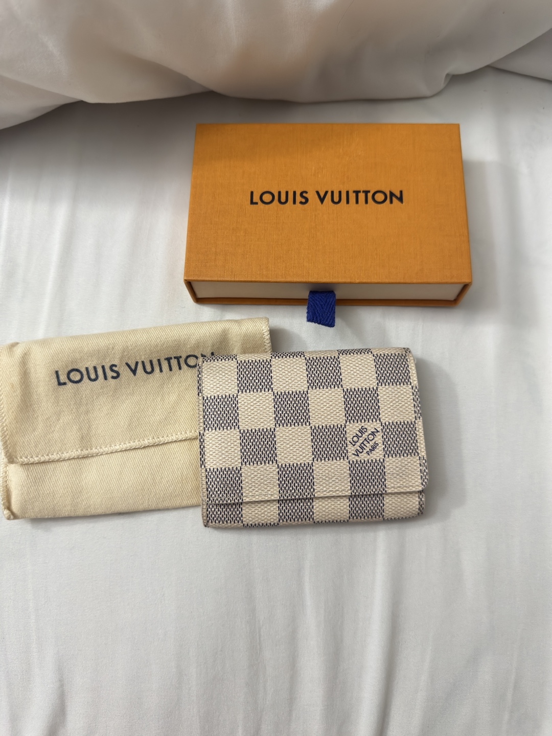 Louis Vuitton Damier Azur card holder