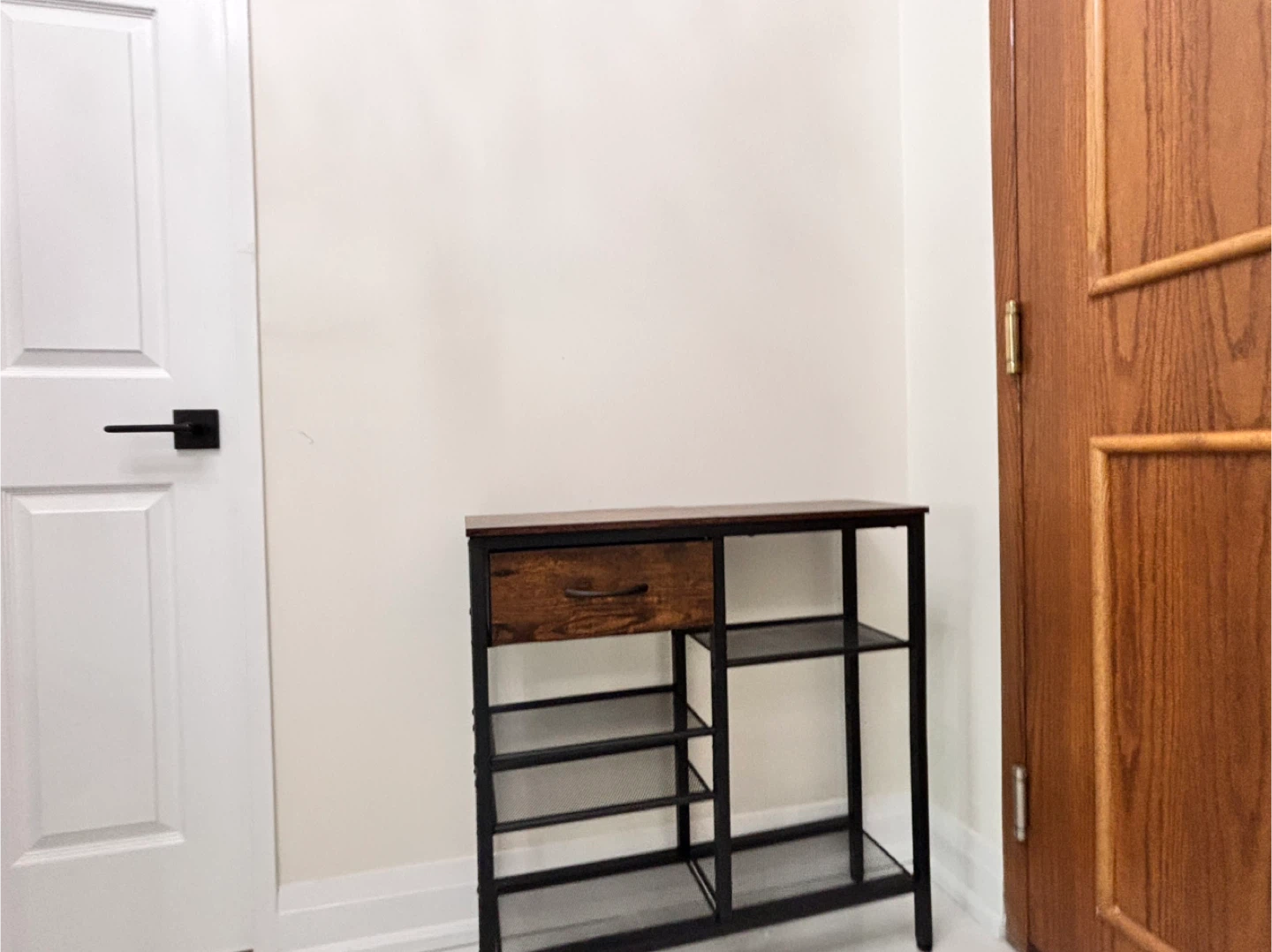 Entryway Console Table with Drawer and Shelves