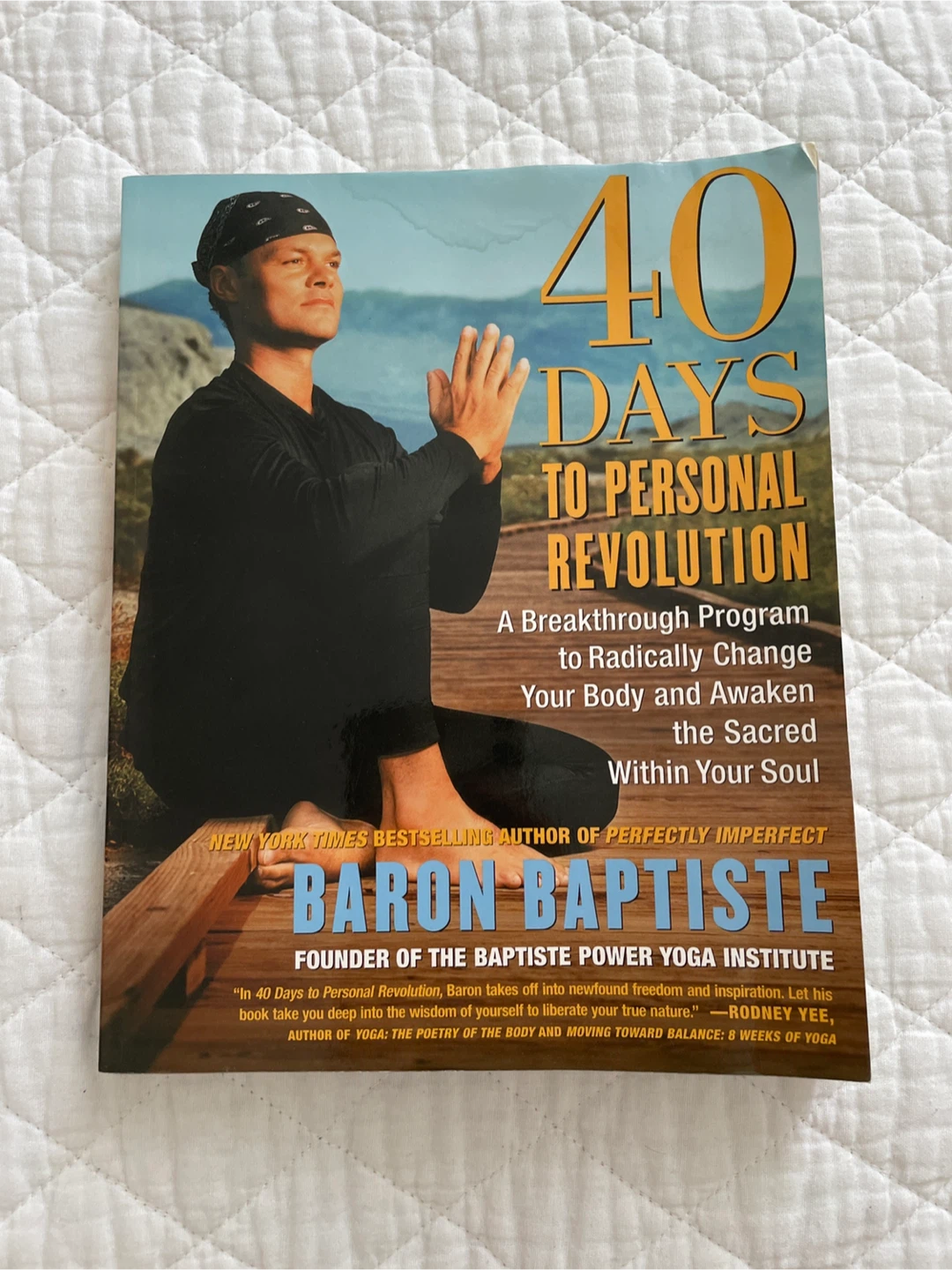 40 Days to Personal Revolution by Baron Baptiste Book