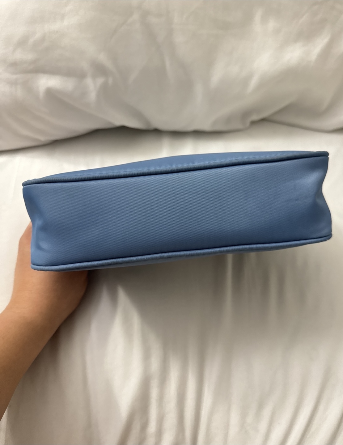Prada Re-Edition 2000 Nylon Shoulder Bag - Blue - photo 4