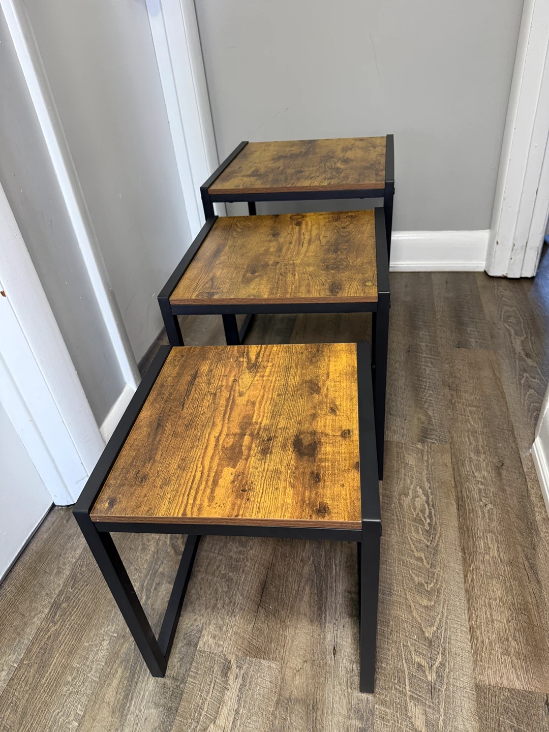Set of 3 Nesting Side Tables - photo 3