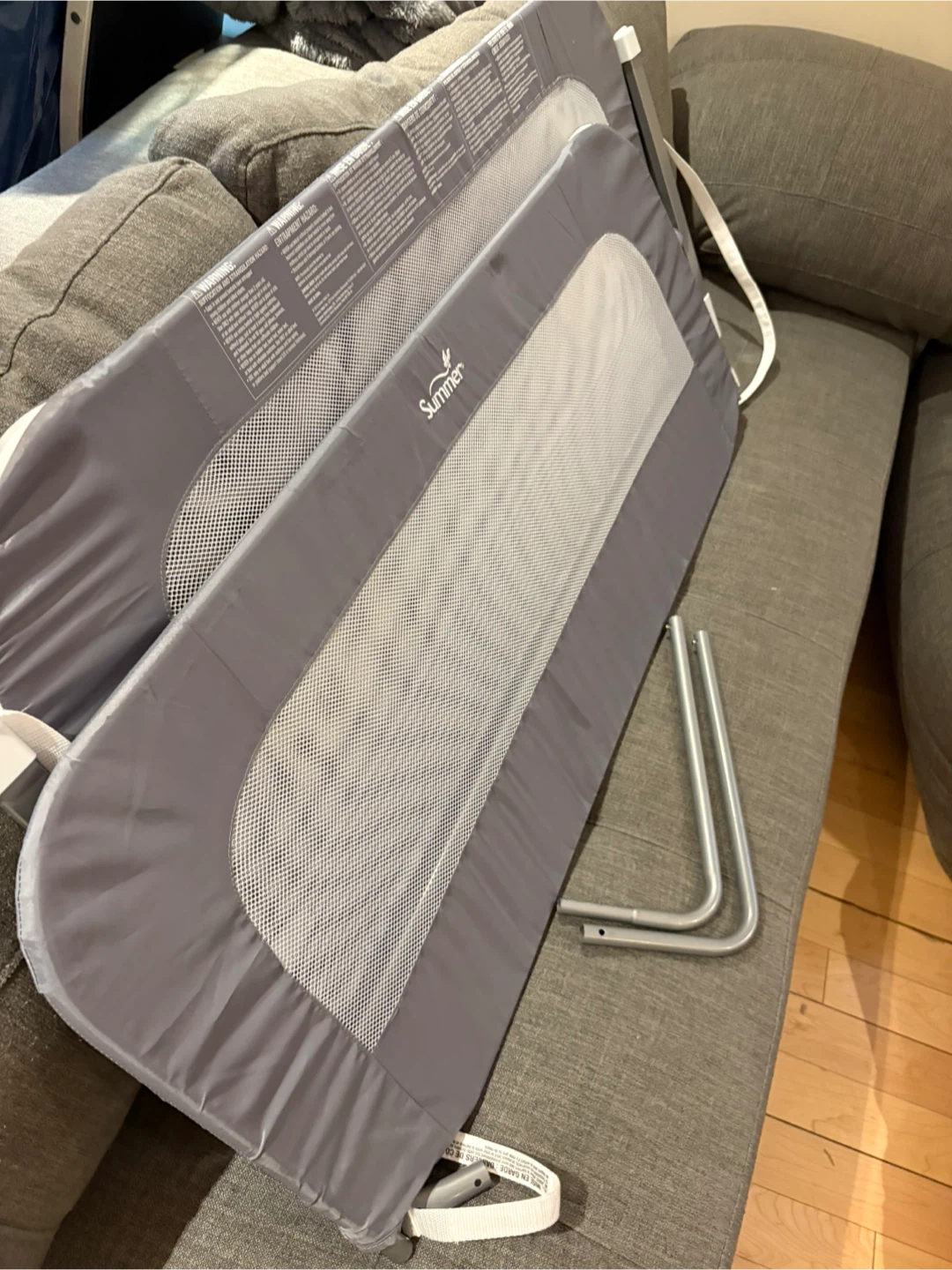 Summer Bed Rail Set - Grey - photo 2