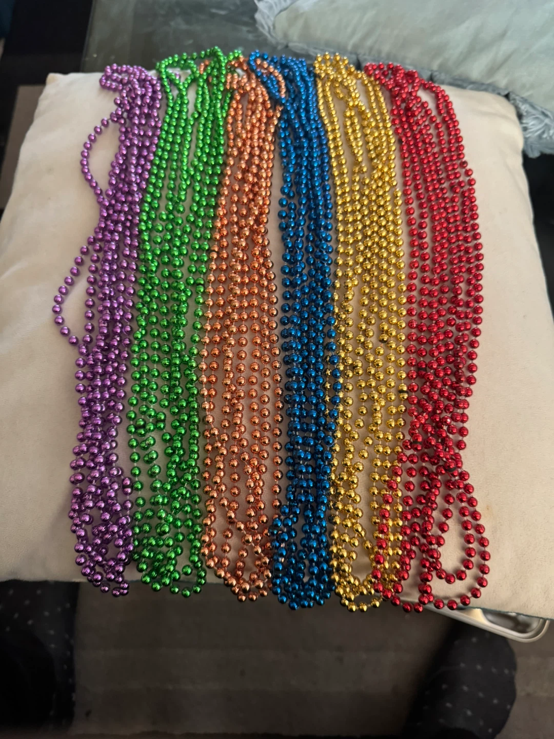 Set of 6Colourful Beaded Necklaces - photo 2
