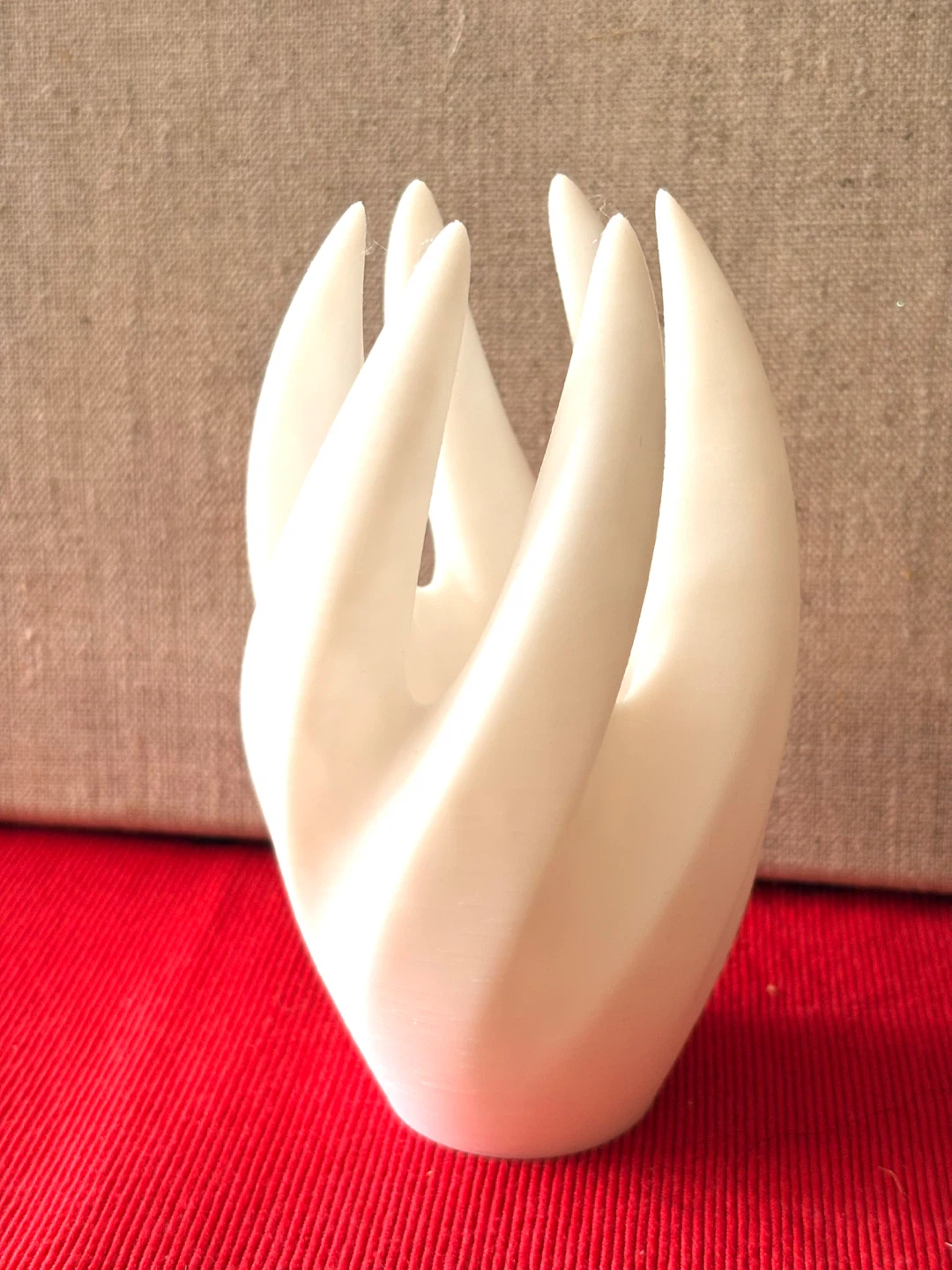 5” white Ring Holder with style - new - photo 3