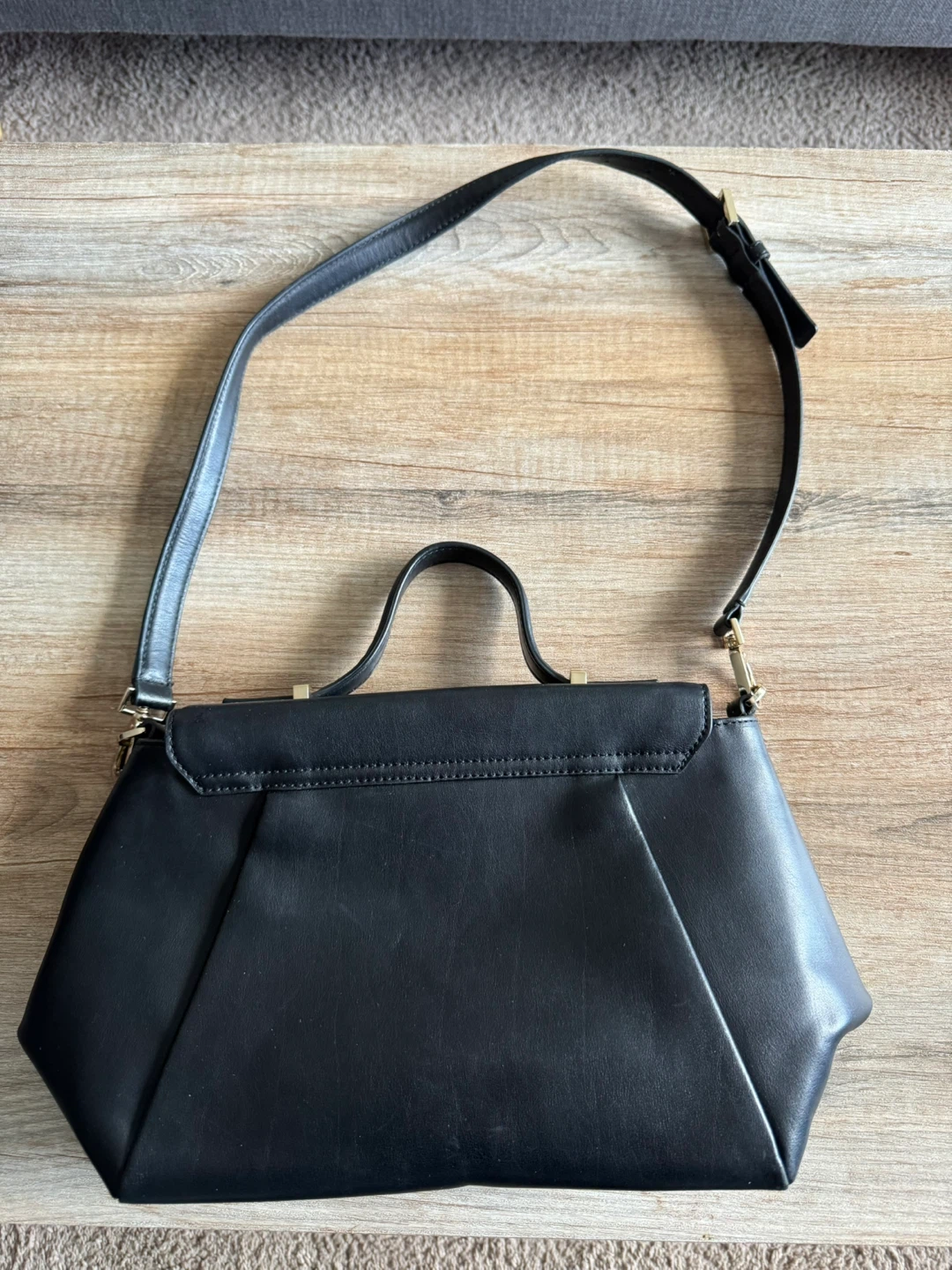 KATE SPADE CANDEM WAY PALERMO ENVELOPE LEATHER SATCHEL BAG PURSE - photo 2