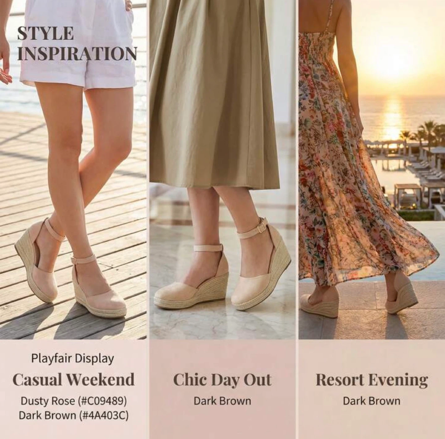 Wedge Espadrille Sandals - photo 2