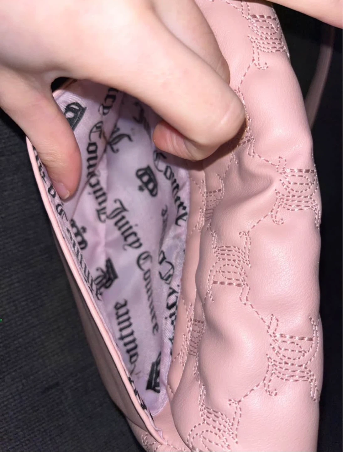Juicy Couture Pink Quilted Crossbody Bag - photo 5