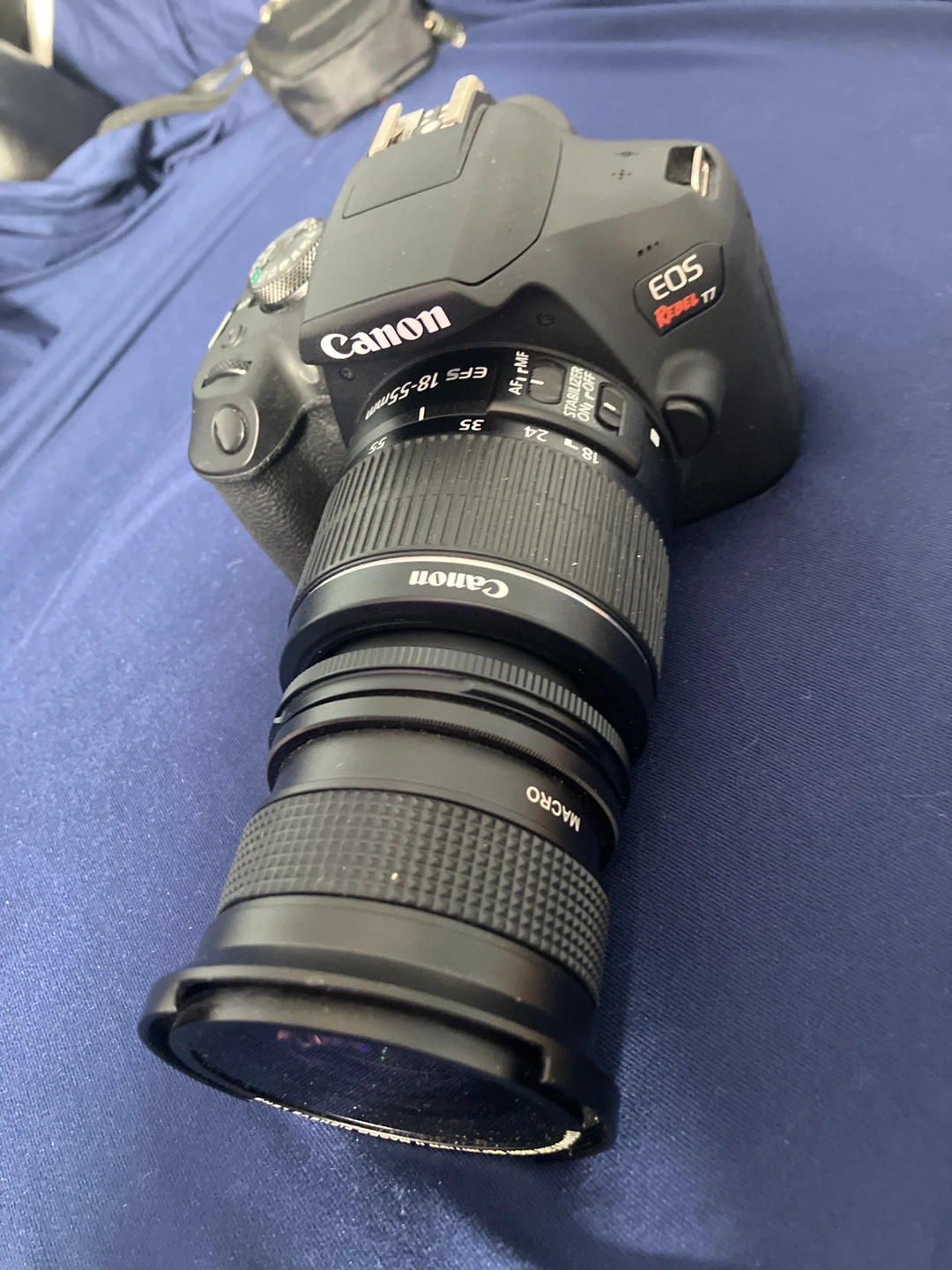 Canon EOS Rebel T7 DSLR Camera with 18-55mm Lens