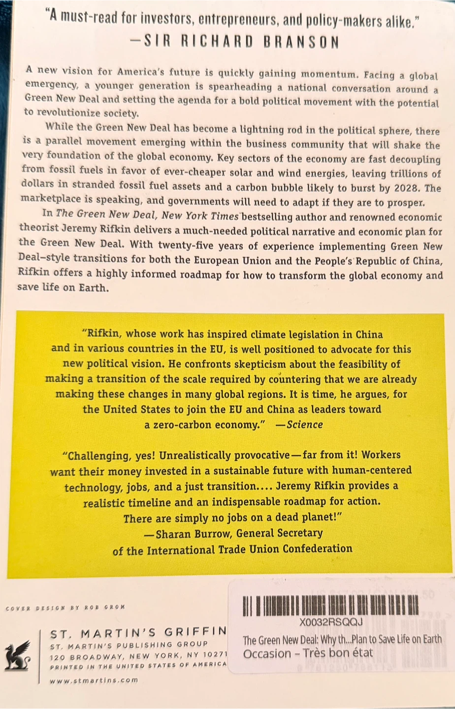 The Green New Deal - Jeremy Rifkin - photo 2