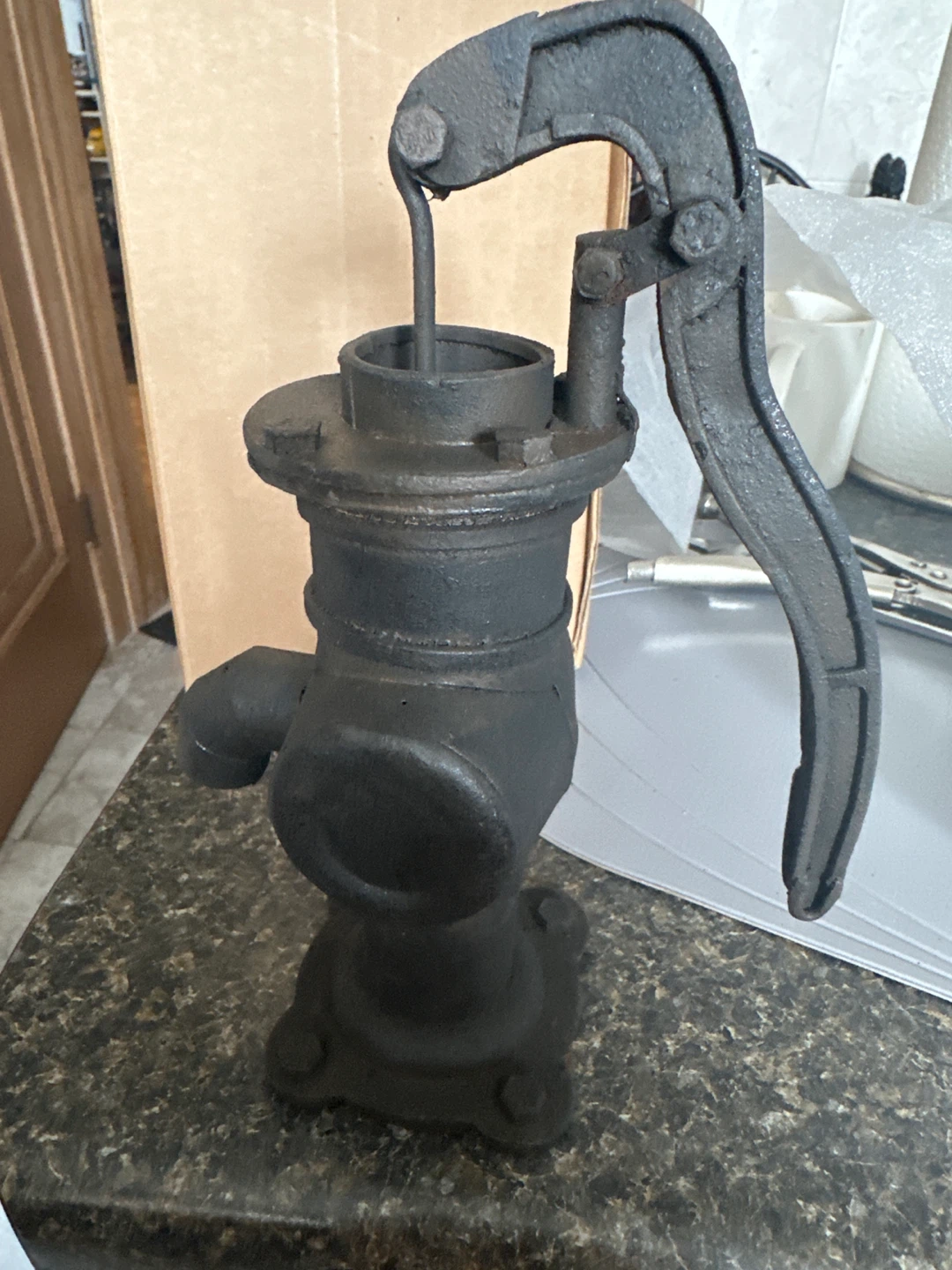 Vintage Cast Iron Hand Water Pump