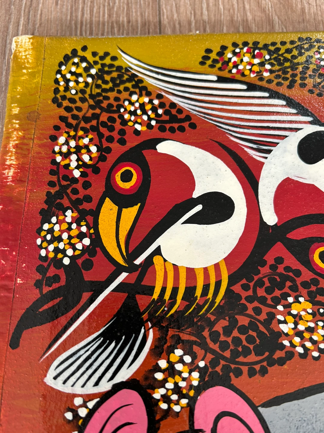 Original E. Kimambo Tingatinga Painting – Tanzanian Folk Art - photo 4