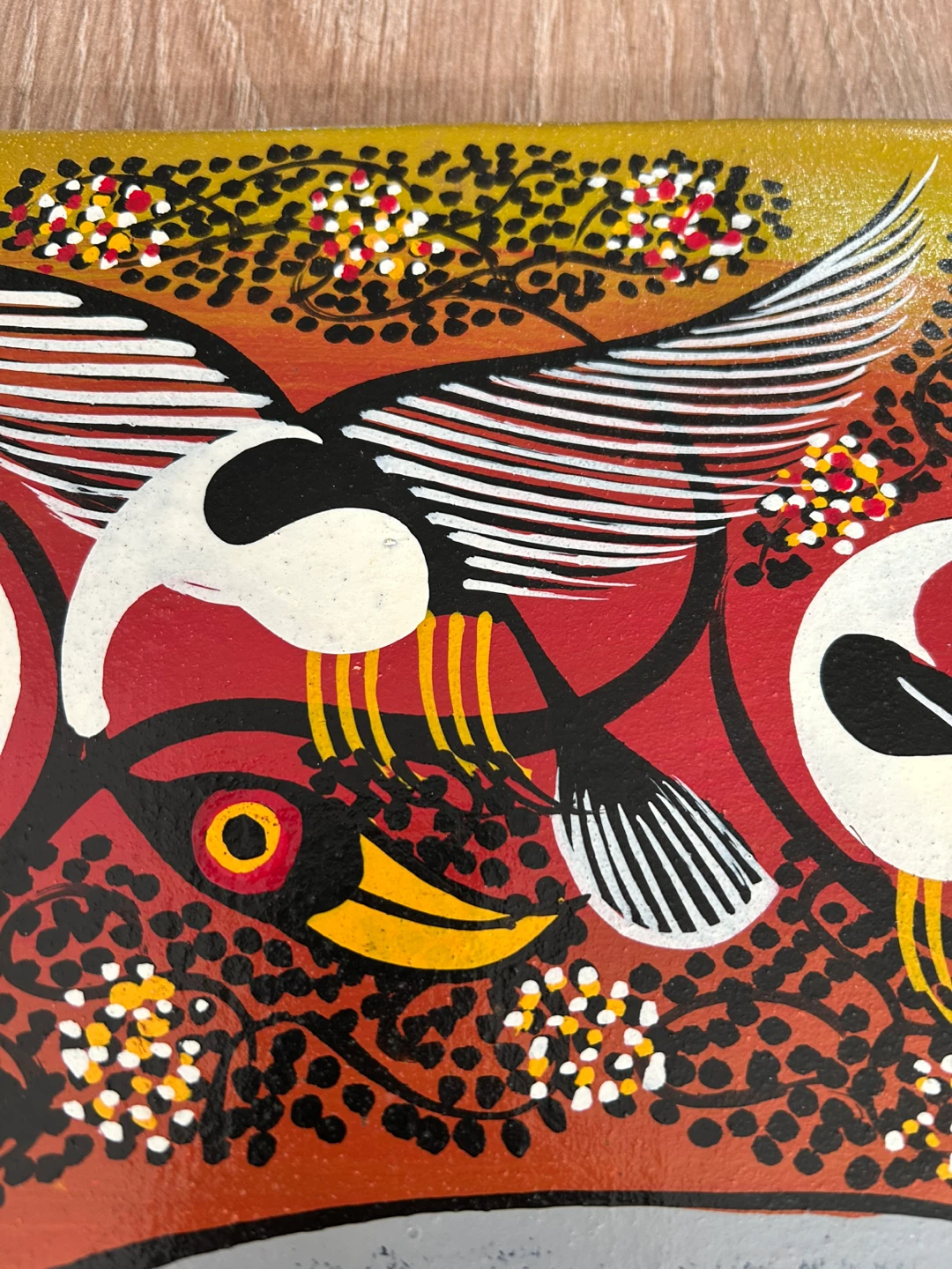 Original E. Kimambo Tingatinga Painting – Tanzanian Folk Art - photo 5