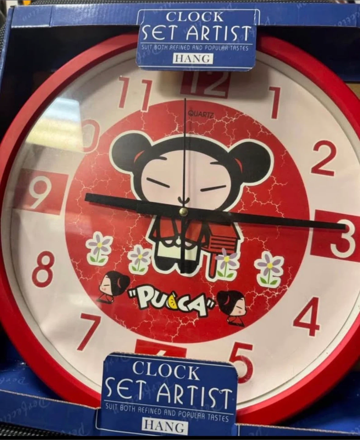 Pucca Quartz Wall Clock