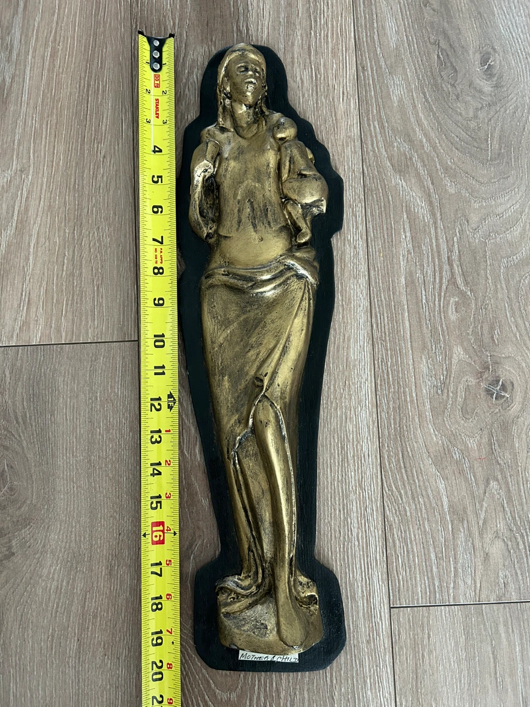 Vintage Mid-Century Modern “Mother & Child” Wall Relief - photo 5