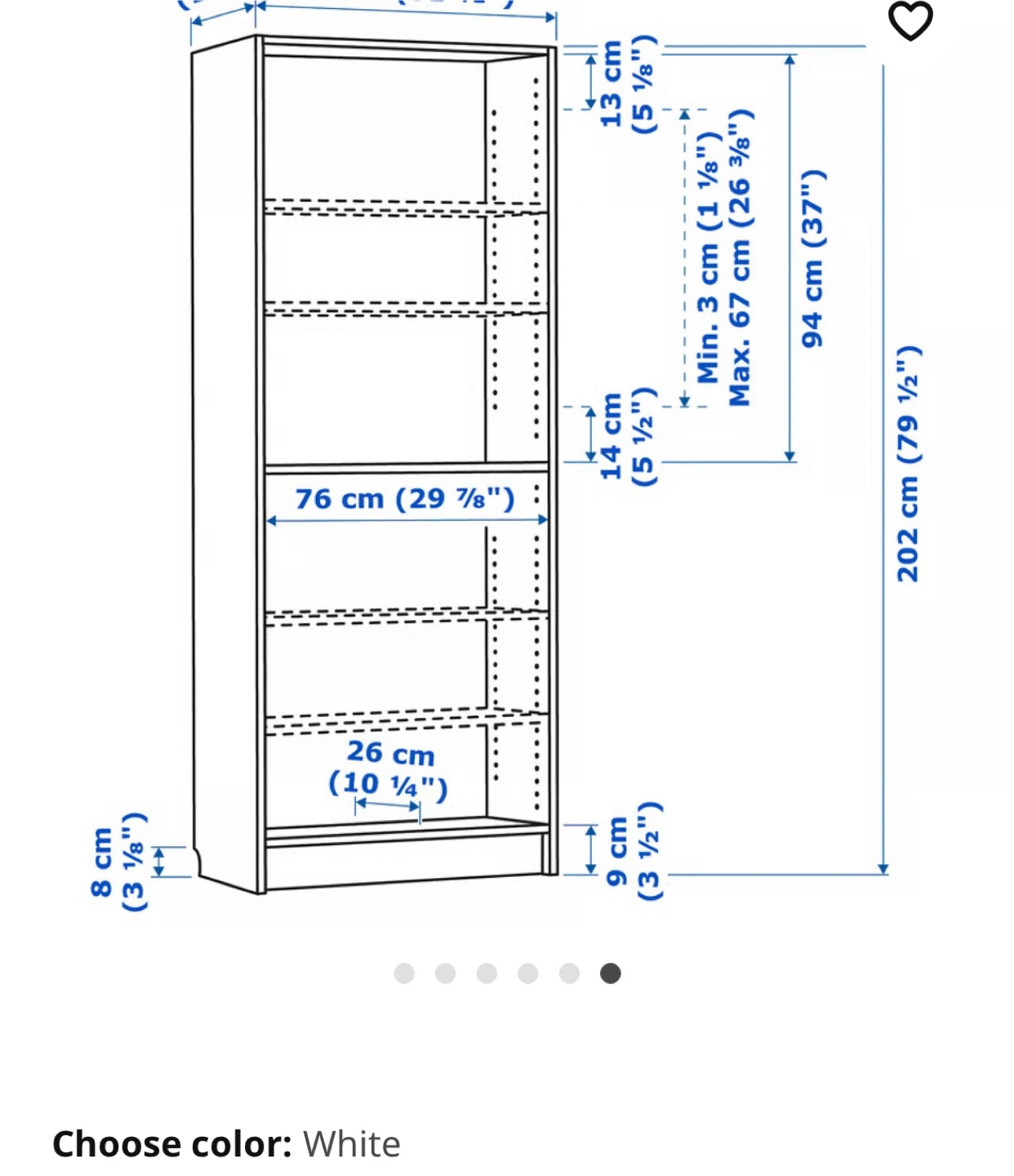 IKEA White Bookshelf - photo 2
