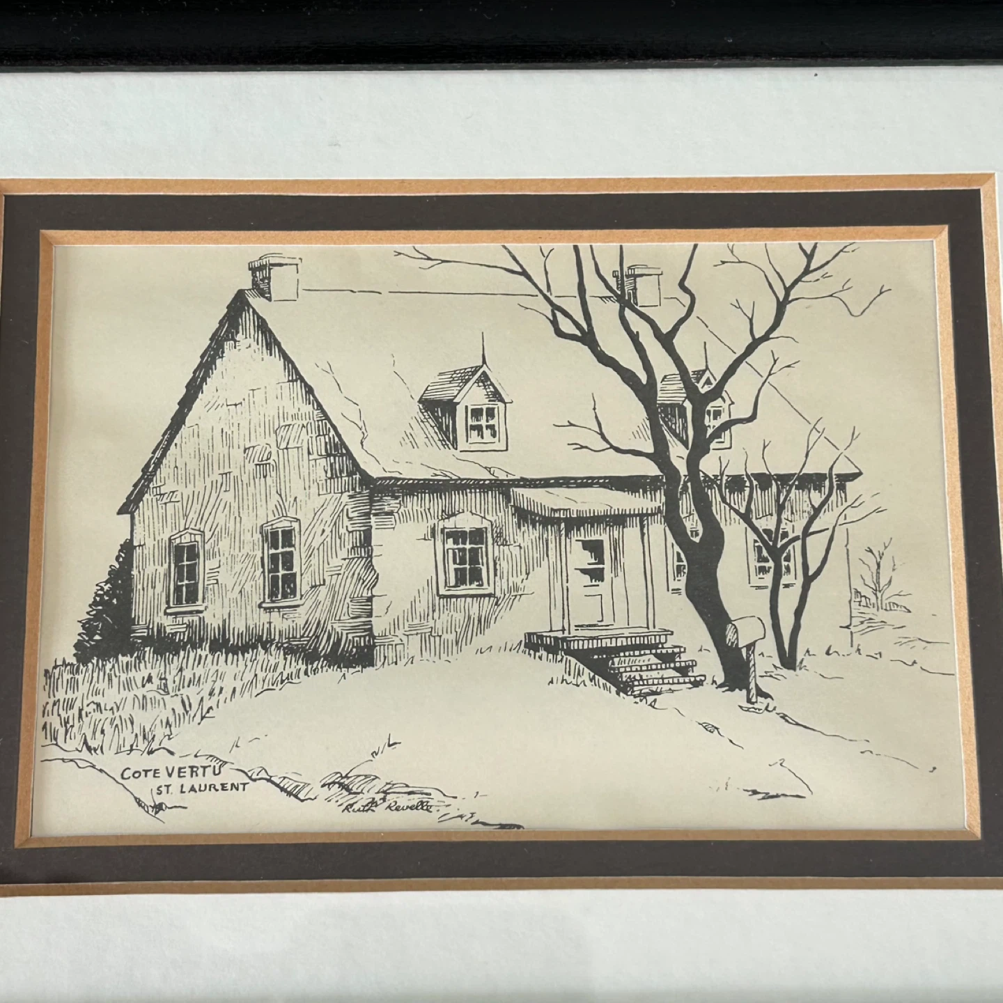 Vintage Print  - Quebec Landscapes  Set of 3 - photo 4