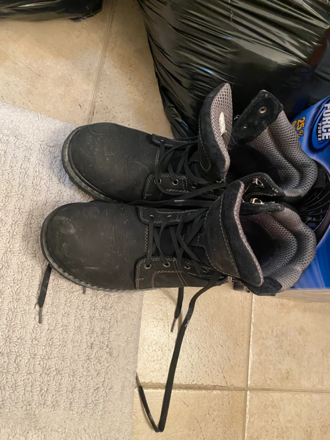 Wind River Outfitting Co. Black Lace-Up Boots - Size 10.5 W - photo 5