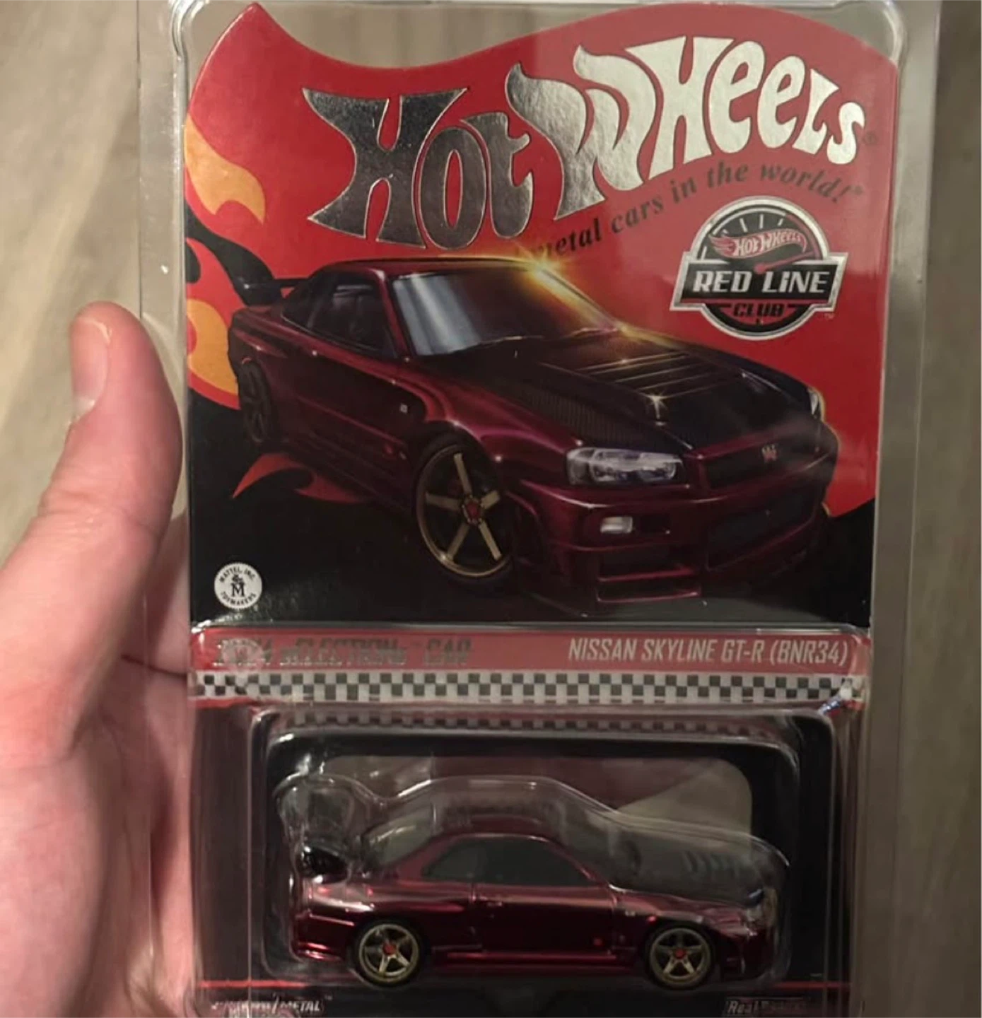 Hot Wheels Red Line Club Nissan Skyline GT-R (BNR34)