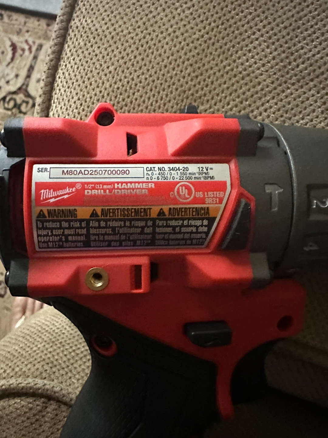 Milwaukee M12 Fuel 1/2" Hammer Drill/Driver - photo 2