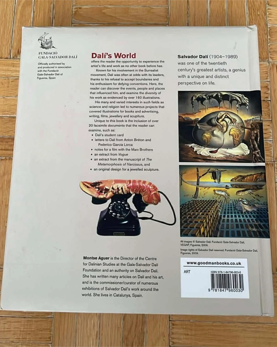 Salvador Dali’s World Hardcover Book - photo 2