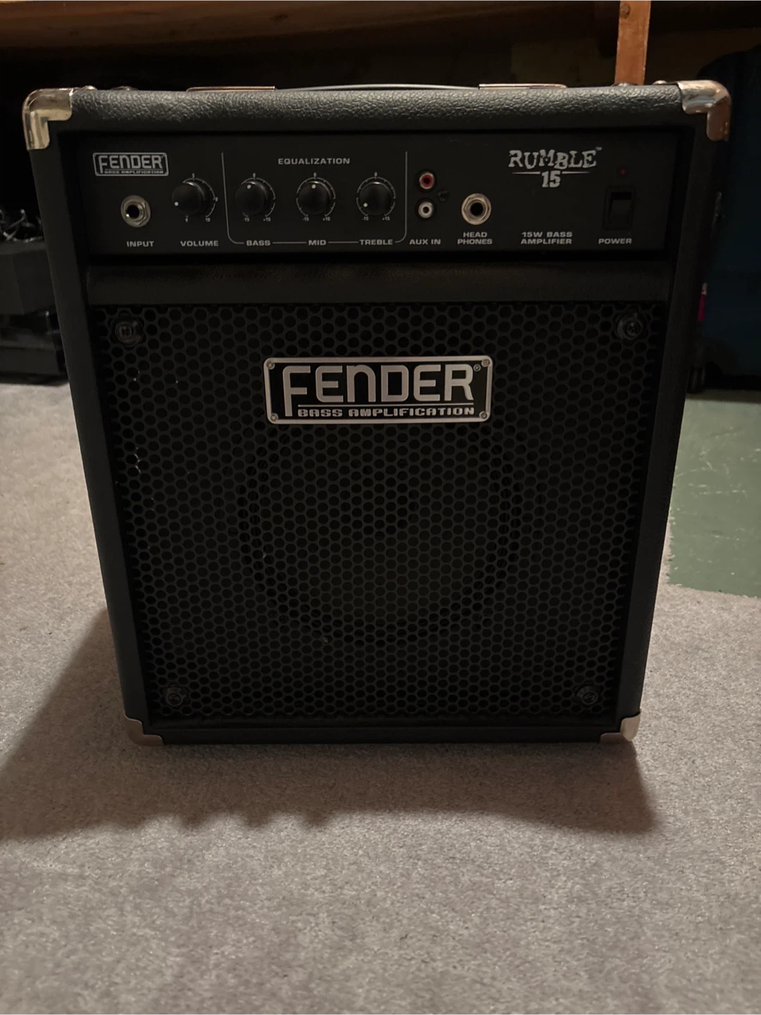 Fender Rumble 15 15W Bass Amplifier