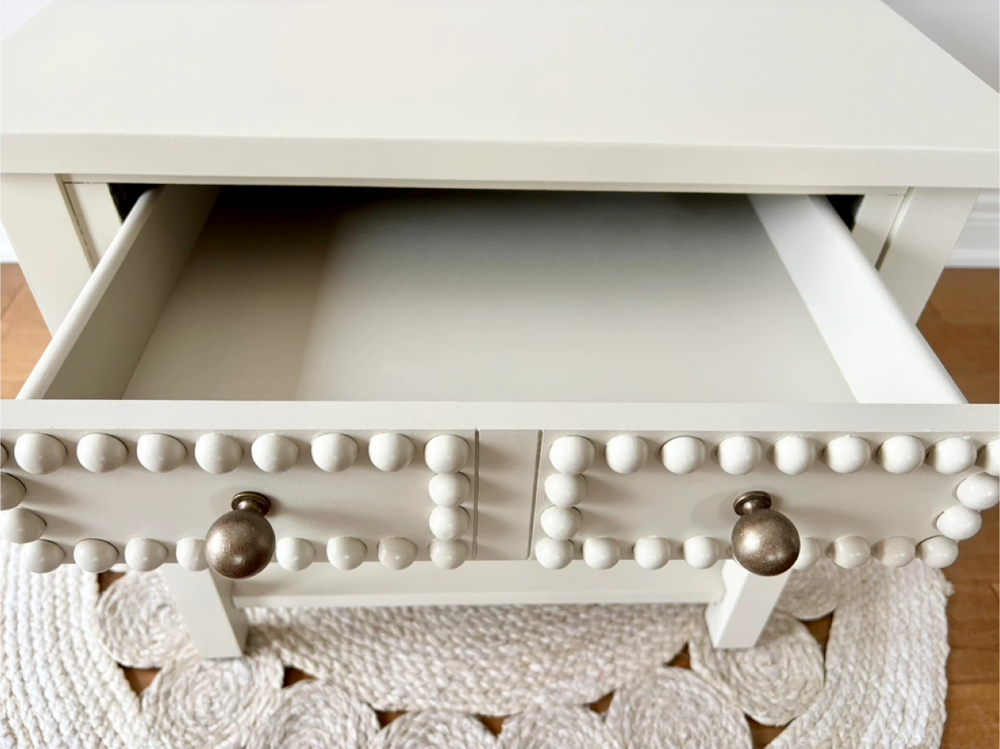 Solid Wood End Tables w/ Built-in Power Strips - photo 4
