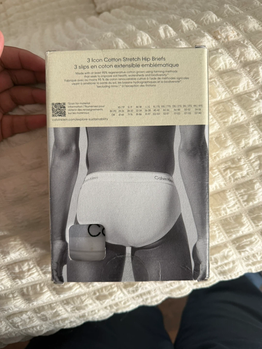 Calvin Klein Icon Cotton Stretch Hip Briefs - 3 Pack - photo 3