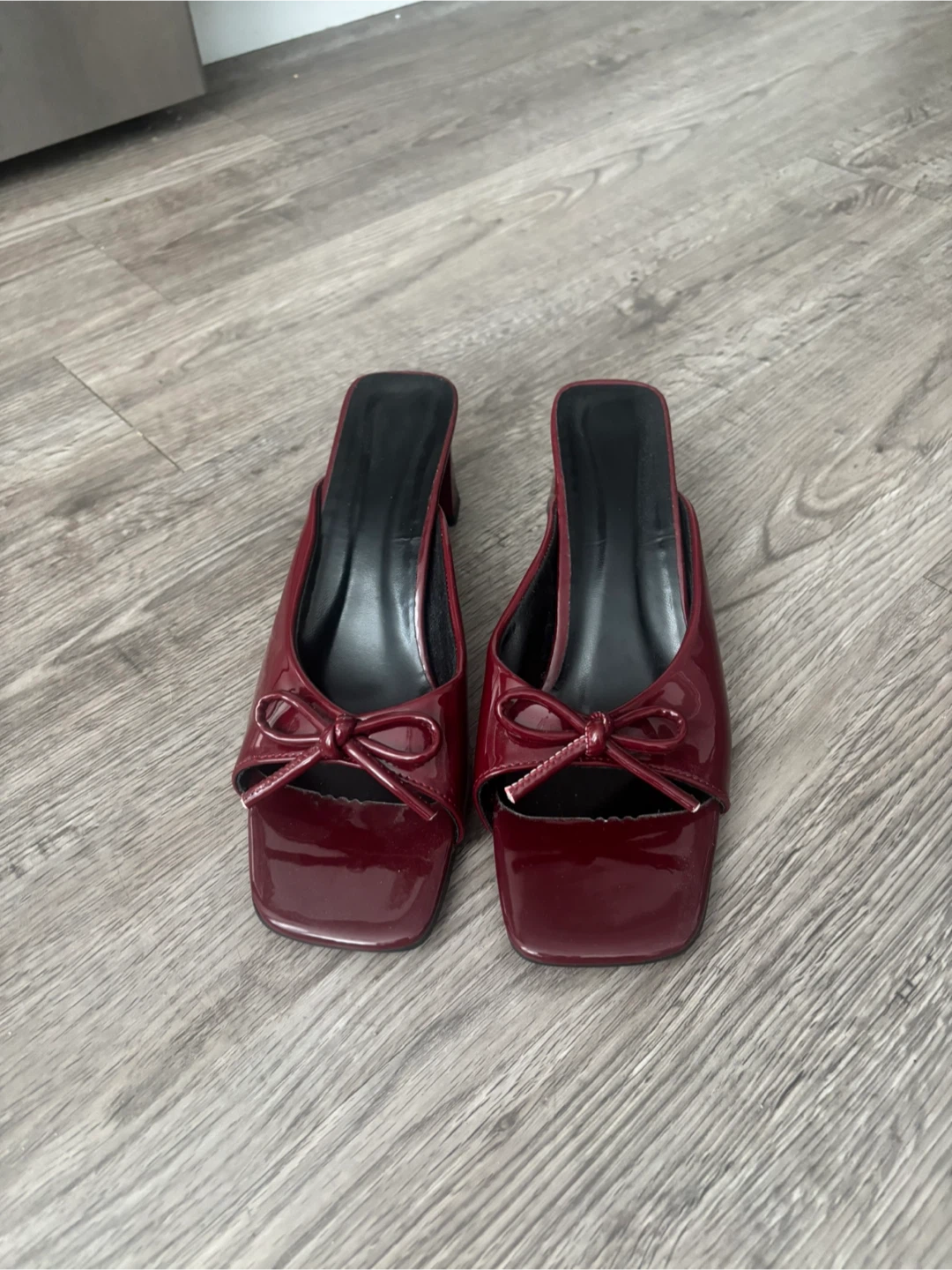 Red Kitten Heels size 41 - photo 4