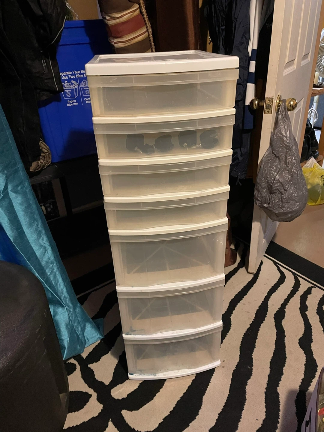 Plastic 7-Drawer Storage Cart - photo 2