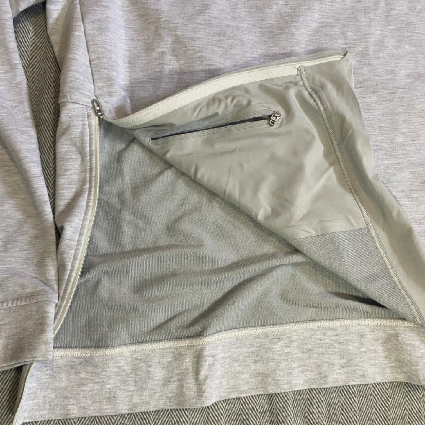 Lululemon “City Sweat” Grey Crewneck Sweatshirt - photo 2