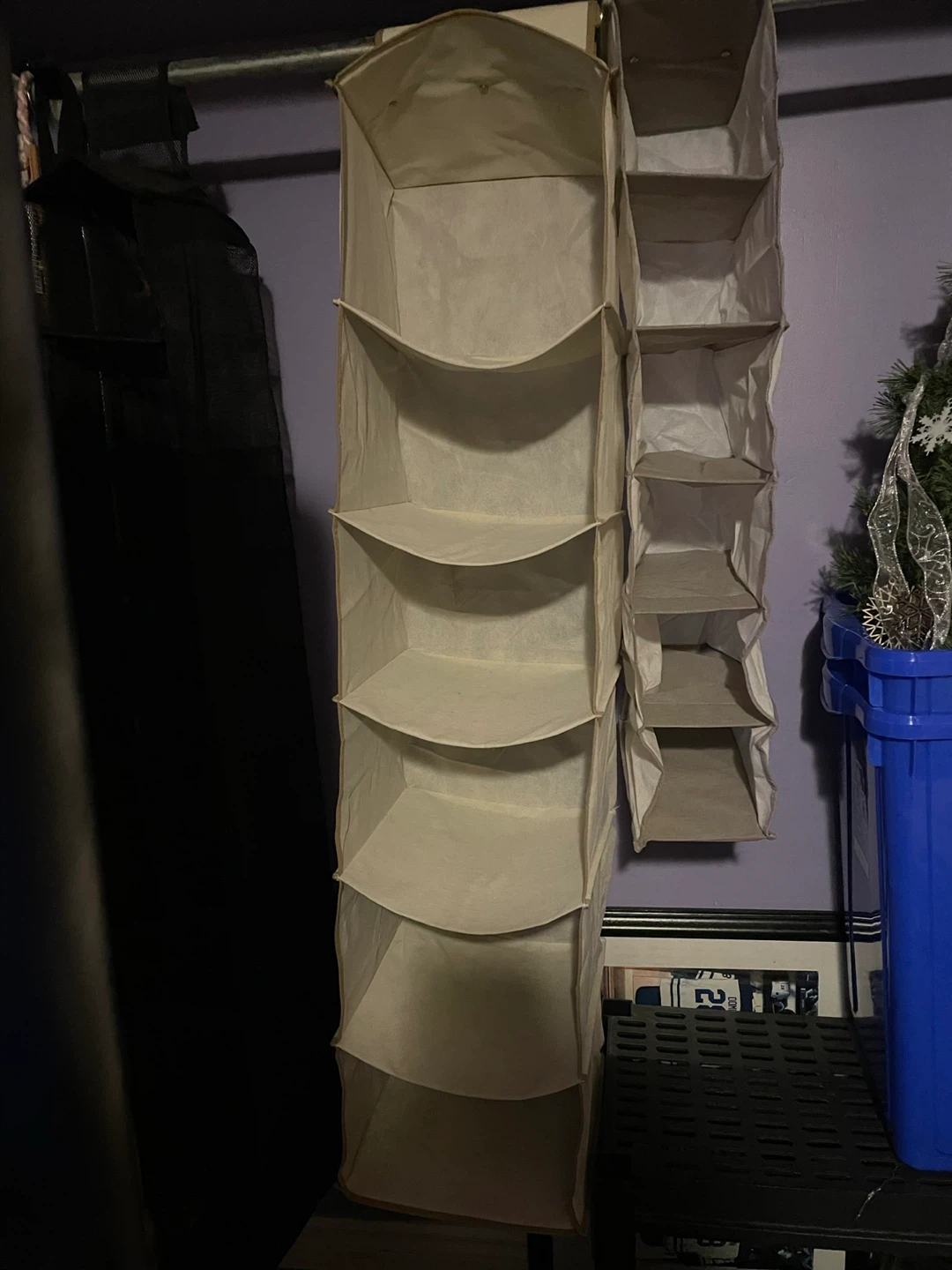 Hanging Closet Organizer Shelves - photo 3