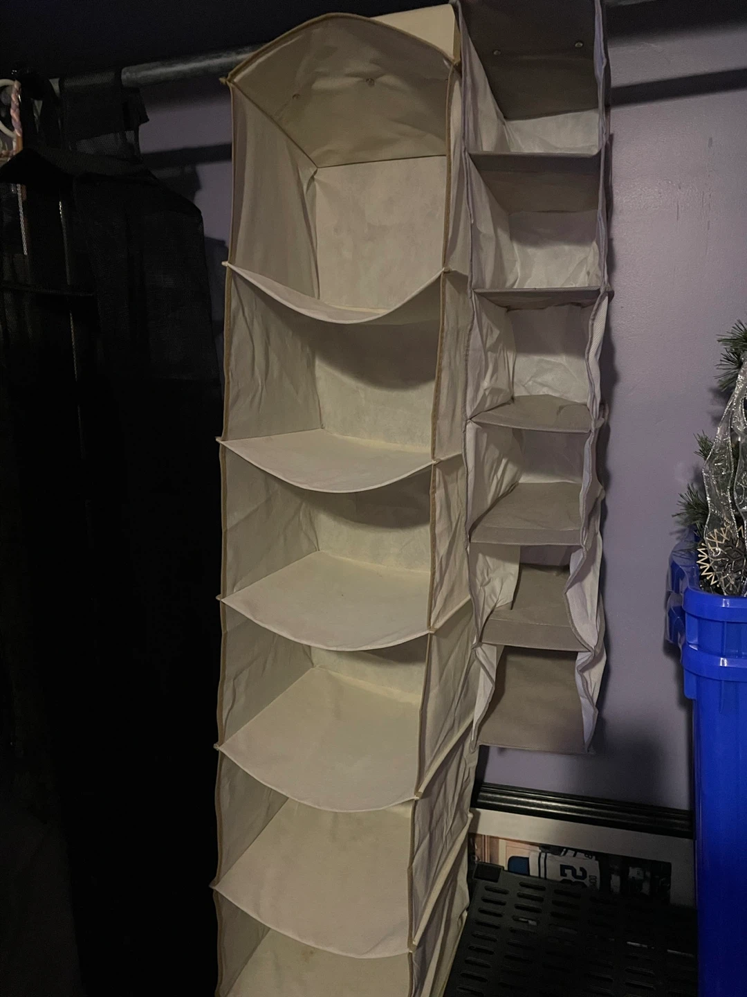 Hanging Closet Organizer Shelves - photo 4
