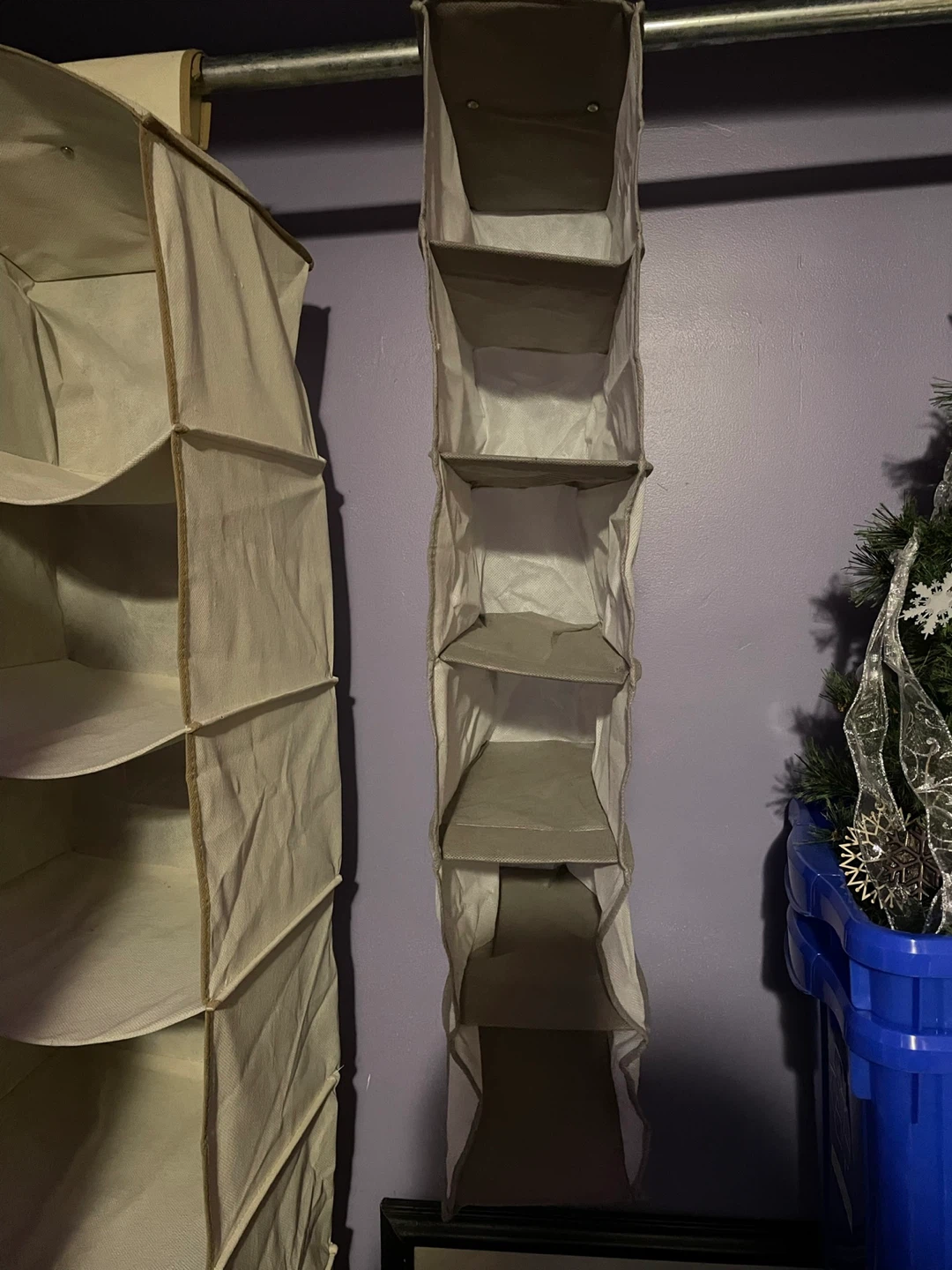 Hanging Closet Organizer Shelves
