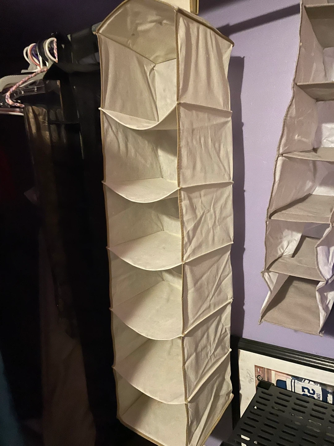 Hanging Closet Organizer Shelves - photo 2