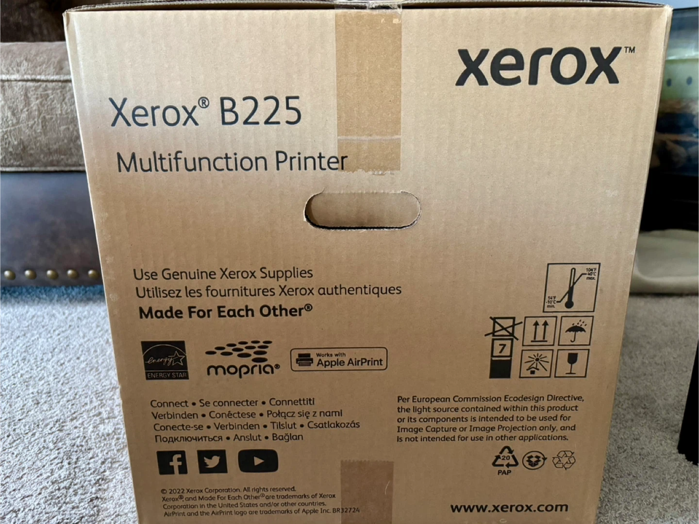 Xerox® B225 Multifunction Laser Printer - photo 3