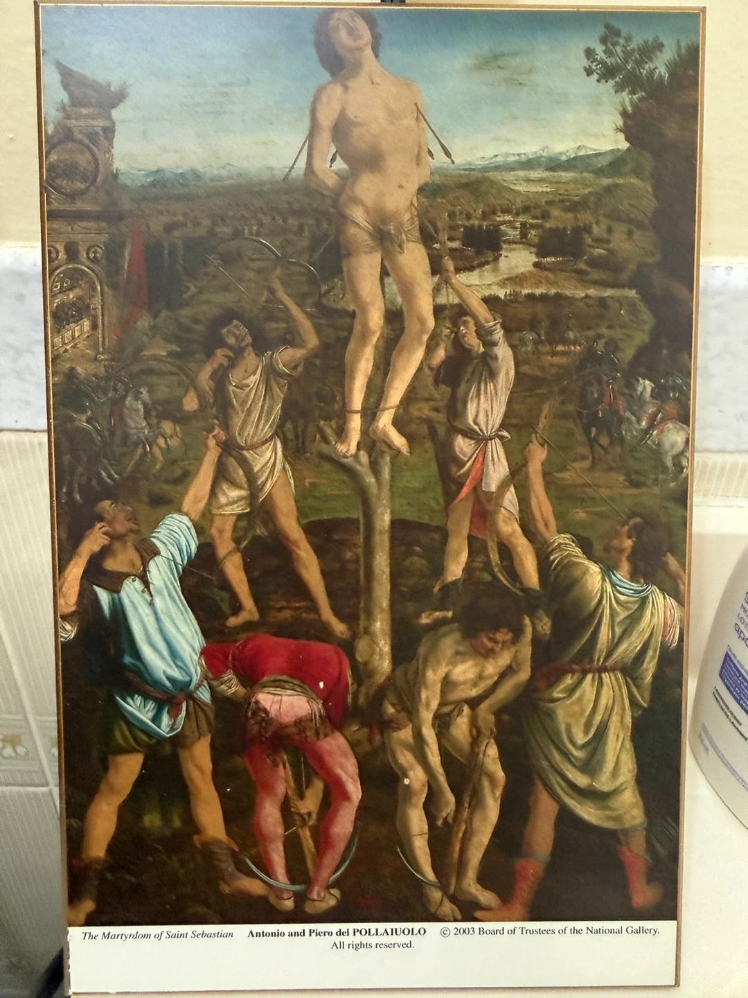 The Martyrdom of Saint Sebastian Art Print