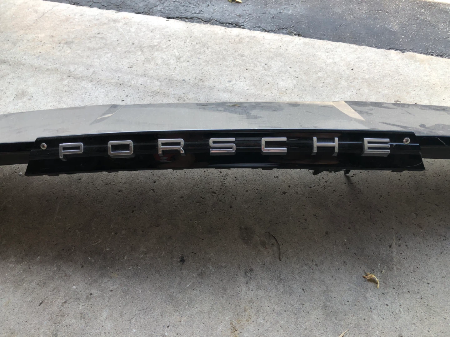 Porch Macon rear trunk lid