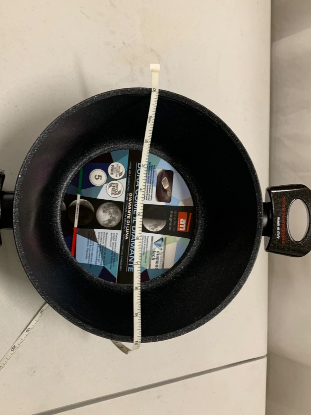 Academia Mugnano DIAMANTE DI LUNA Non-Stick Frying Pans Set - photo 5