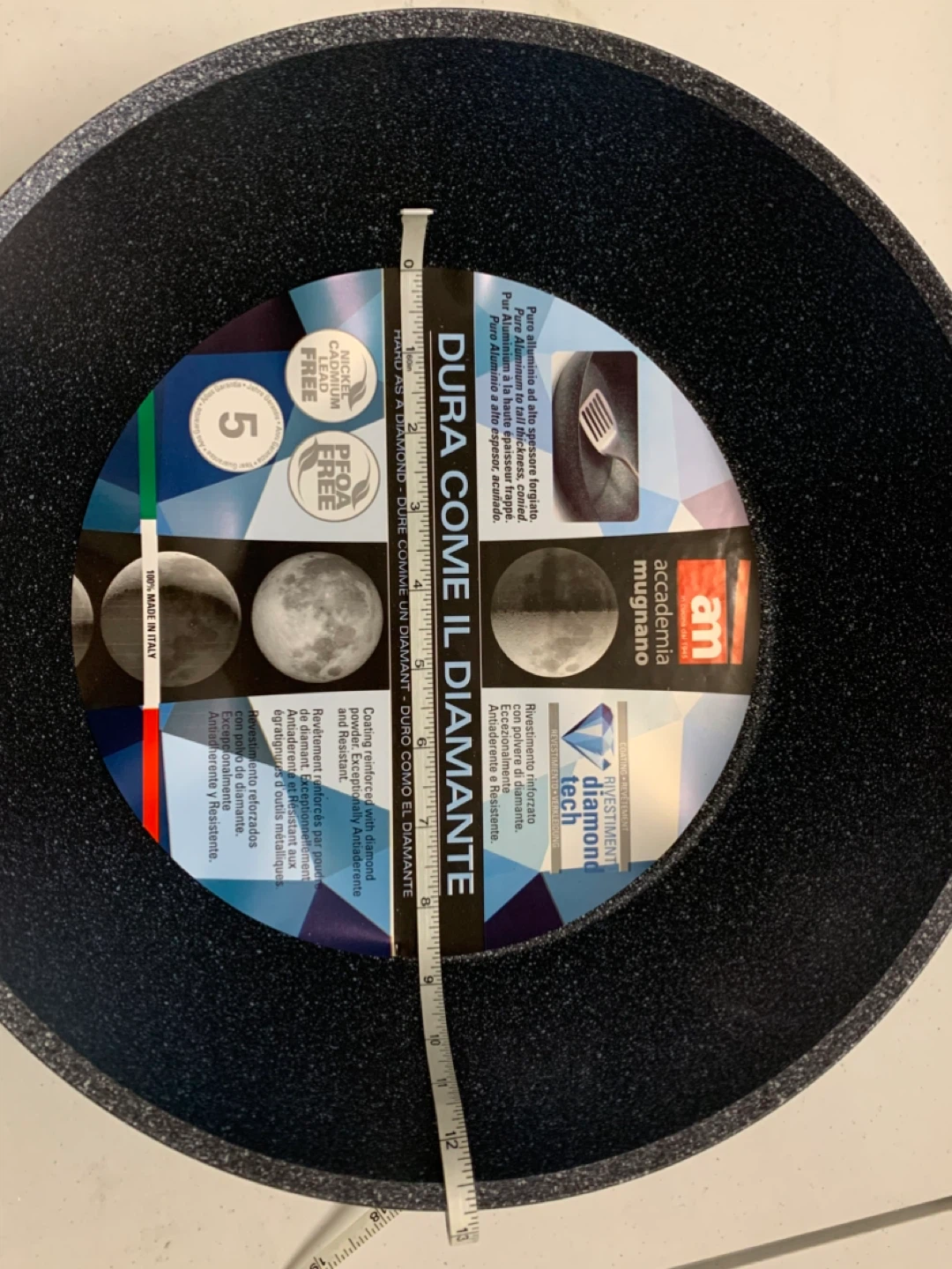 Academia Mugnano DIAMANTE DI LUNA Non-Stick Frying Pans Set - photo 4